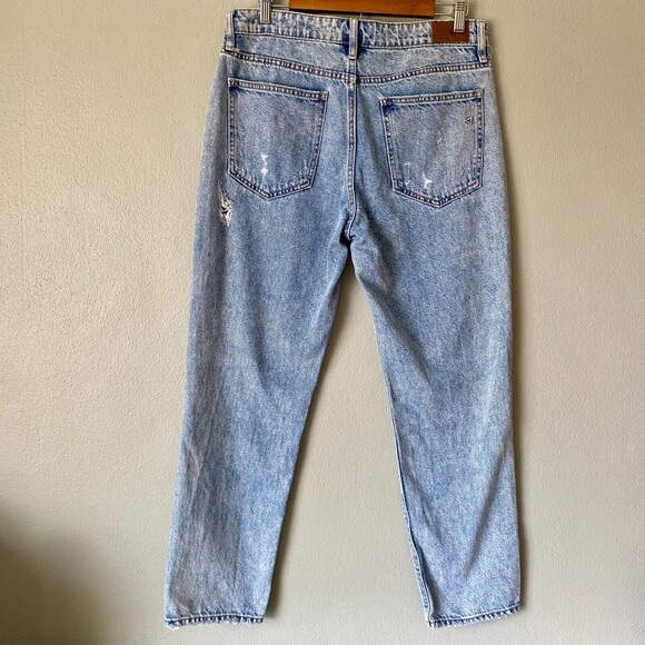 HIDDEN Bailey Vintage Wash Distressed Boyfriend 100% Cotton Jeans - Women's 29 - Picture 7 of 14